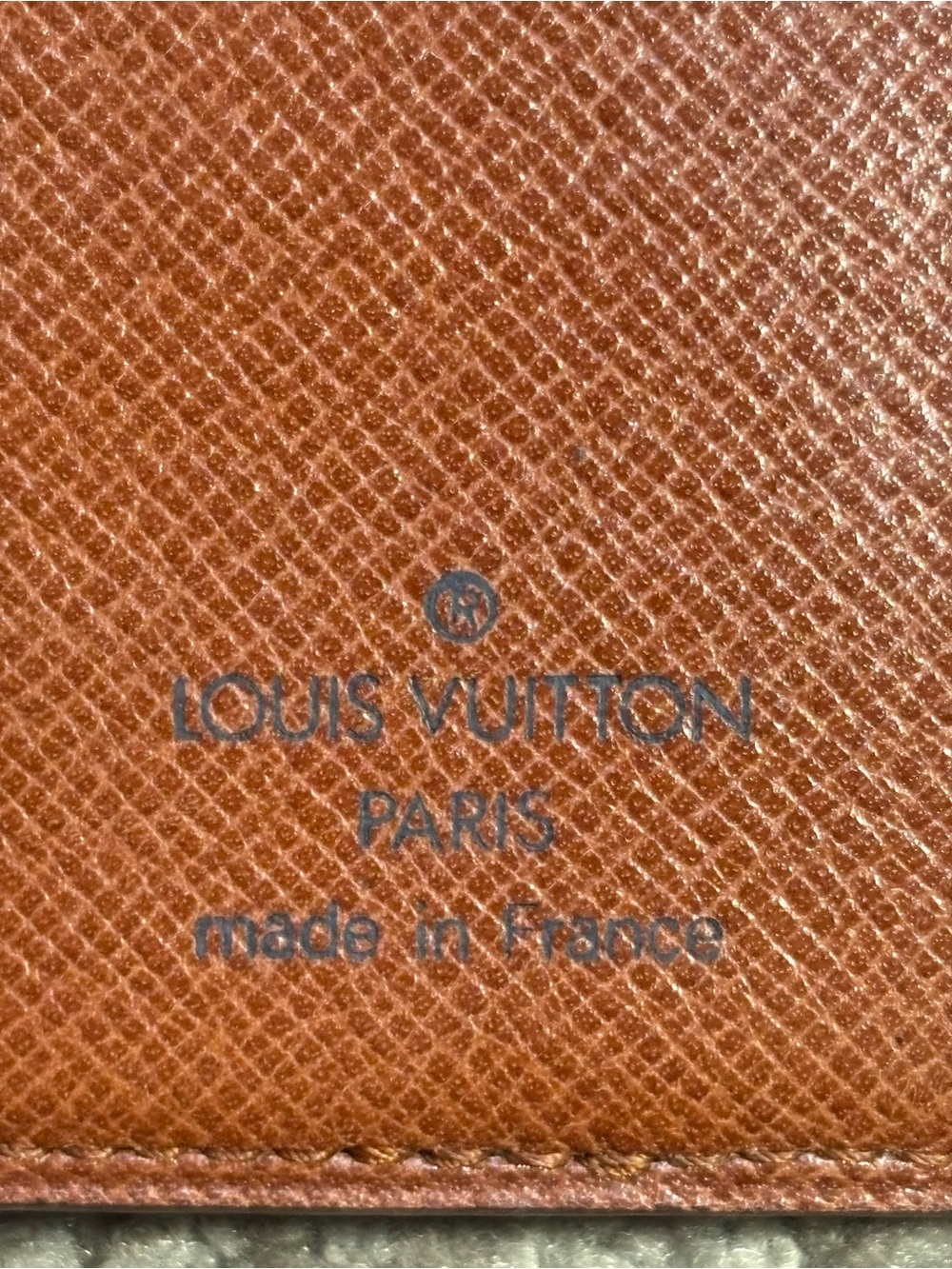 Authentic LOUIS VUITTON CREDIT CARD/CHECK-BOOK wallet - Picture 10 of 13